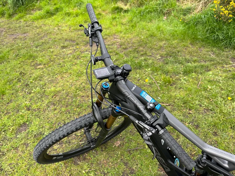 Orbea Wild FS M-Team Large Electric Bike 2022 Custom Black/Grey -3